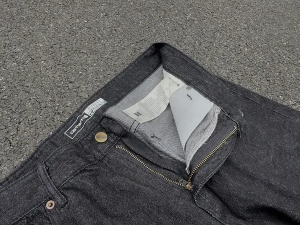 False Perception x The Simpsons Distressed Patchwork Denim Jeans - 16