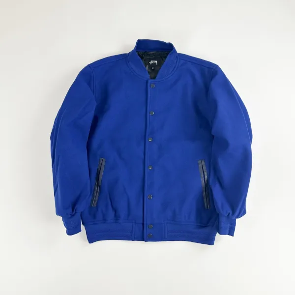 Stüssy Patchwork Bomber Jacket Black - 19