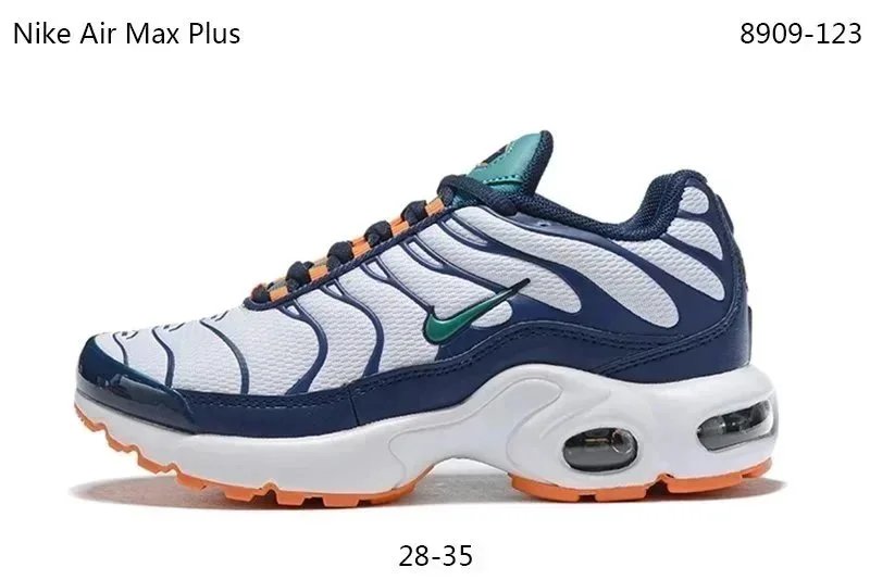 Nike Air Max Plus Black/Blue Sneakers - 32