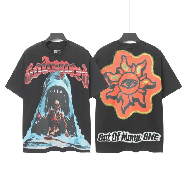Godspeed Skull Hooded Reaper T-Shirt Black - 12