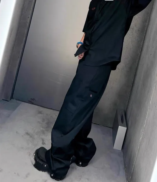 Balenciaga Workwear Pants Black Pants - 4