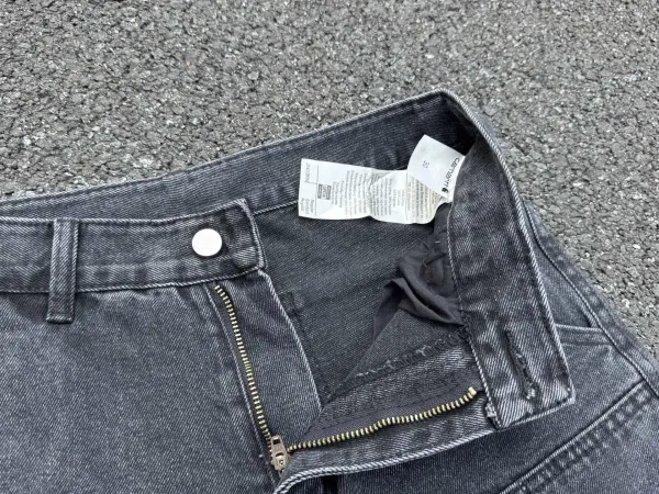 False Perception x The Simpsons Distressed Patchwork Denim Jeans - 17