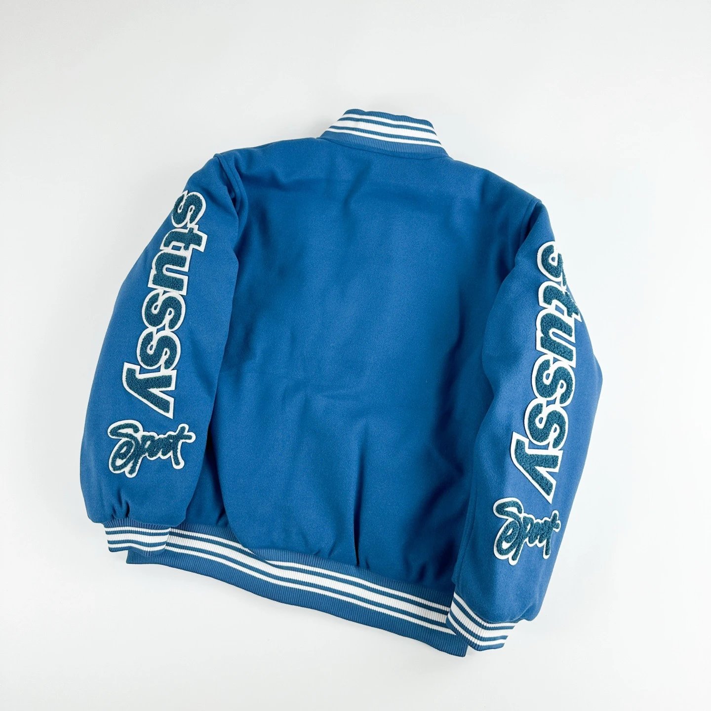 Stüssy Patchwork Bomber Jacket Black - 23