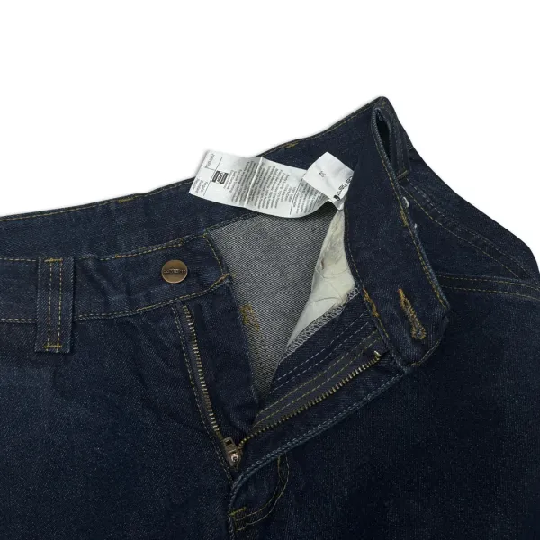 False Perception x The Simpsons Distressed Patchwork Denim Jeans - 5