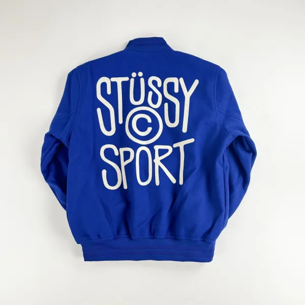 Stüssy Patchwork Bomber Jacket Black - 10