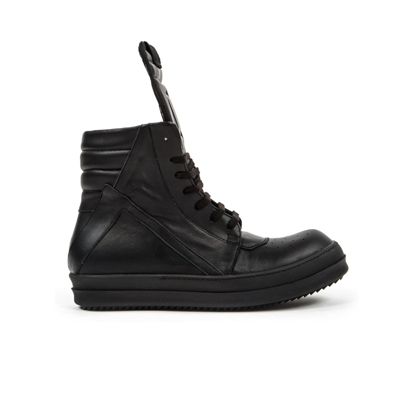 Rick Owens DRKSHDW Ramones High-Top Black Boots - 3