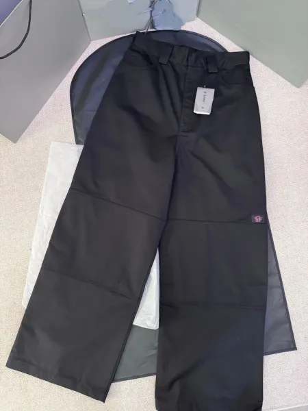 Balenciaga Workwear Pants Black Pants - 1