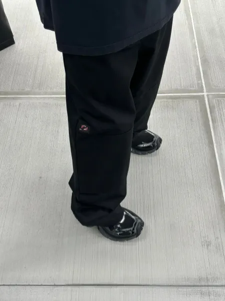 Balenciaga Workwear Pants Black Pants - 5