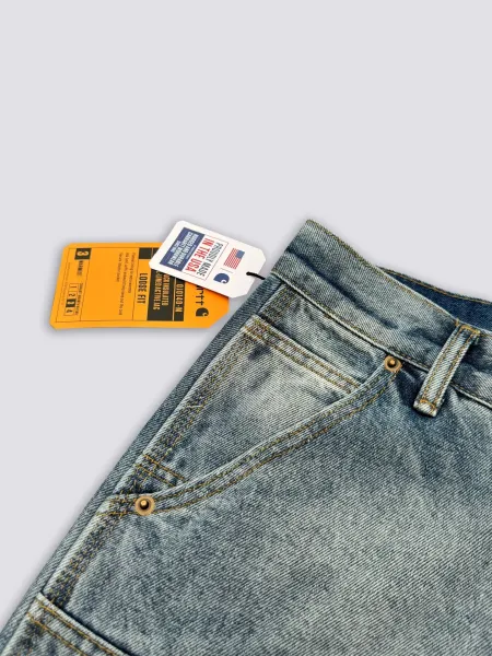 False Perception x The Simpsons Distressed Patchwork Denim Jeans - 11