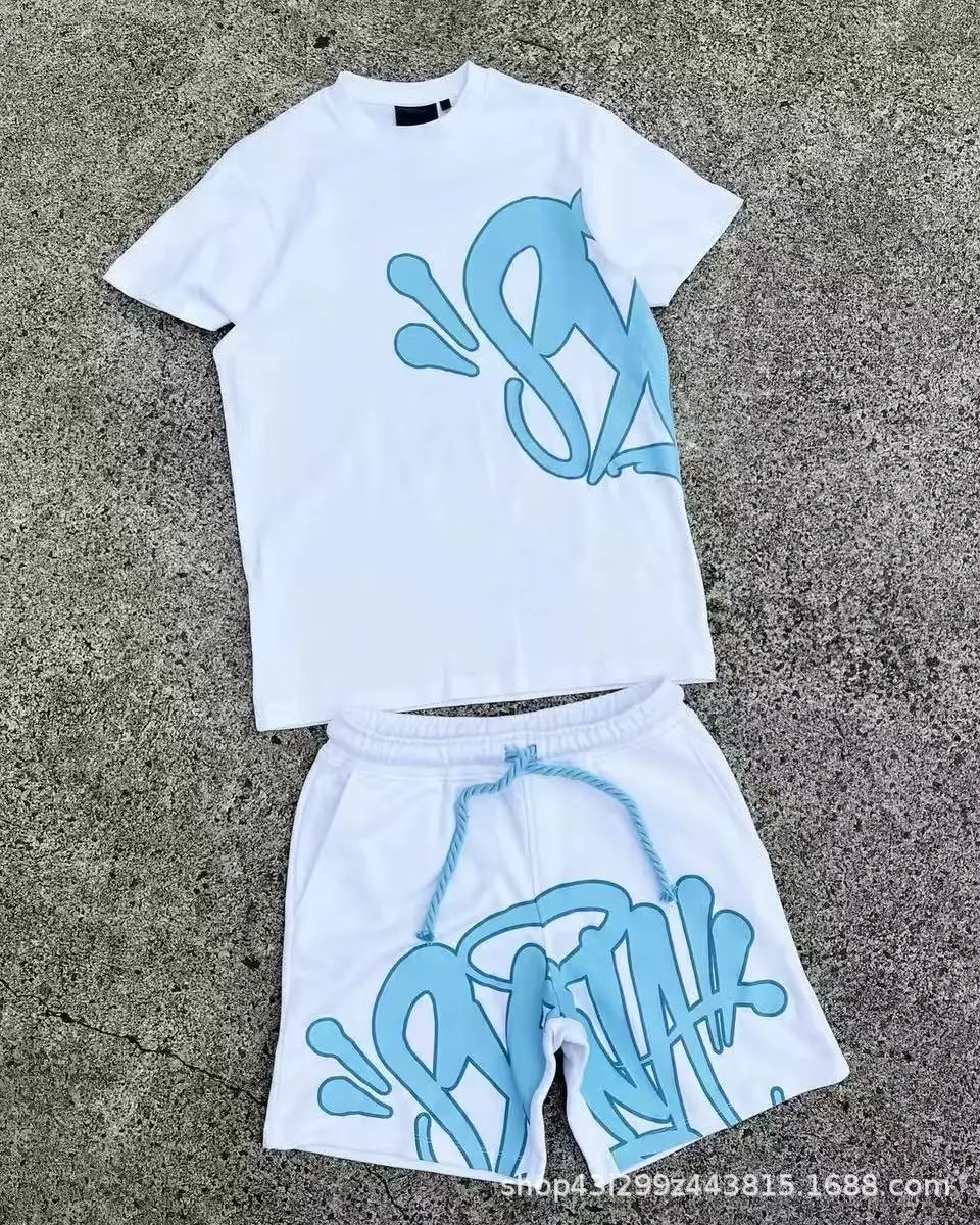 T02 set [white blue print]