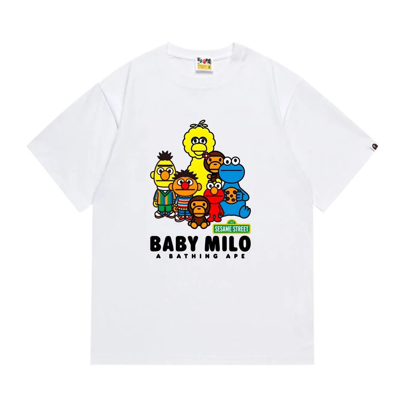 Co-Branded Printed Loose T-Shirt photo 5