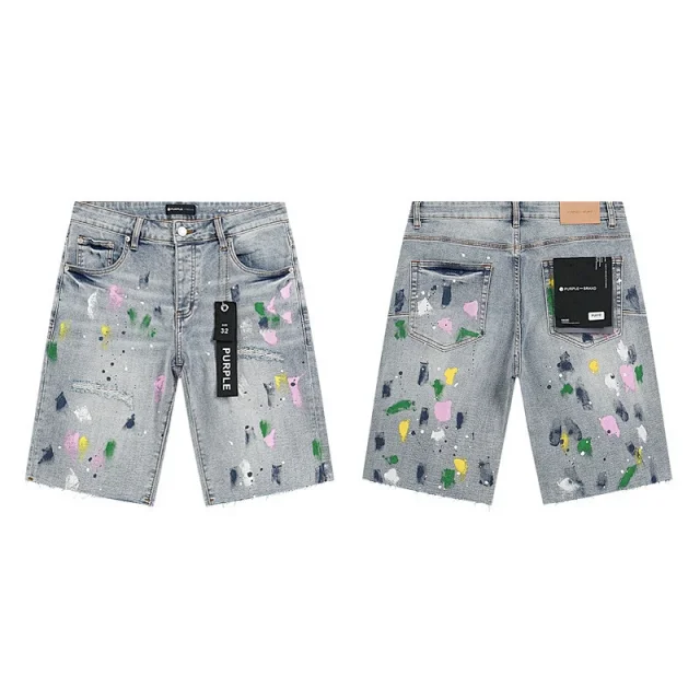 PURPLE BRAND Denim shorts product detail image 20