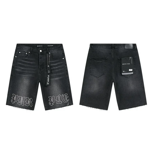 PURPLE BRAND Denim shorts product detail image 25