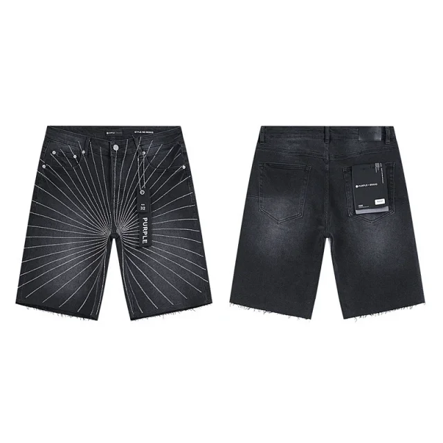 PURPLE BRAND Denim shorts product detail image 28