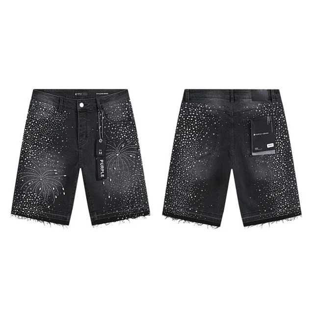 PURPLE BRAND Denim shorts product detail image 32