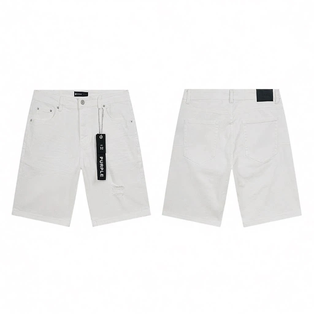 PURPLE BRAND Denim shorts image 4