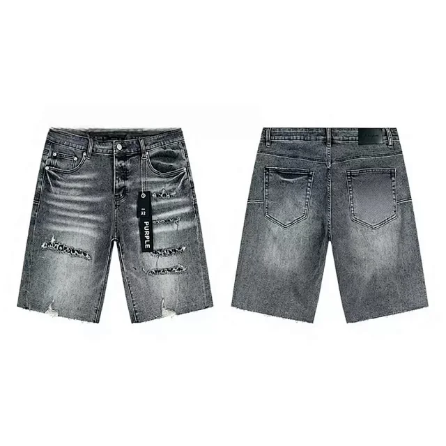 PURPLE BRAND Denim shorts product detail image 12