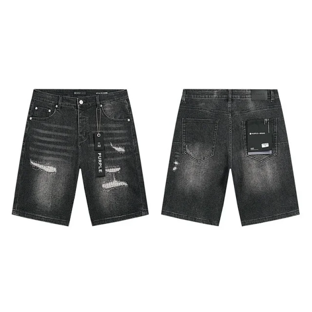 PURPLE BRAND Denim shorts product detail image 21