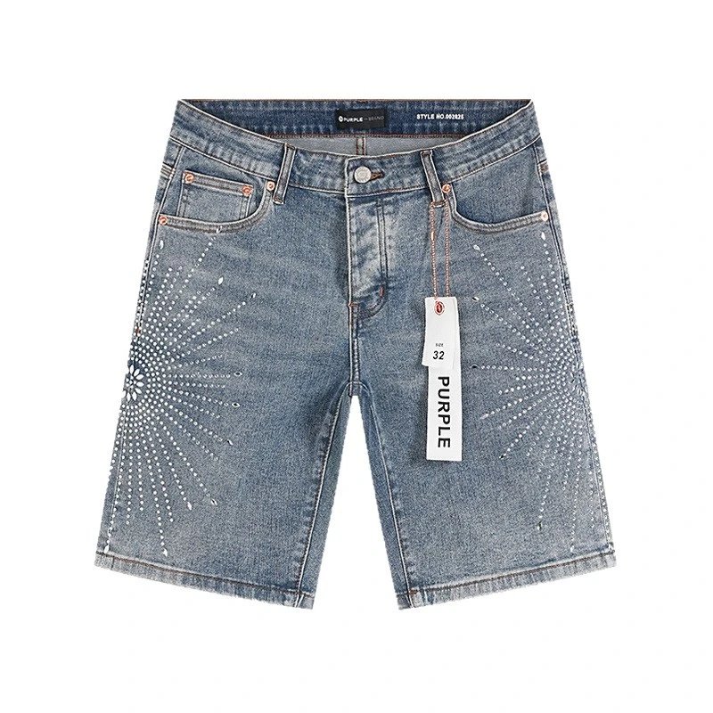 PURPLE BRAND Denim shorts image 5