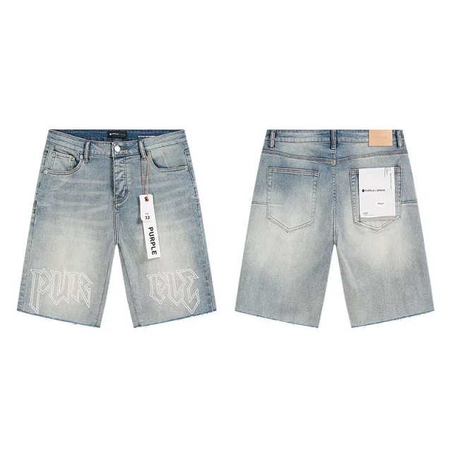 PURPLE BRAND Denim shorts product detail image 27