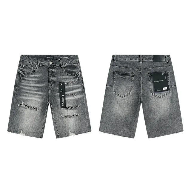 PURPLE BRAND Denim shorts product detail image 26