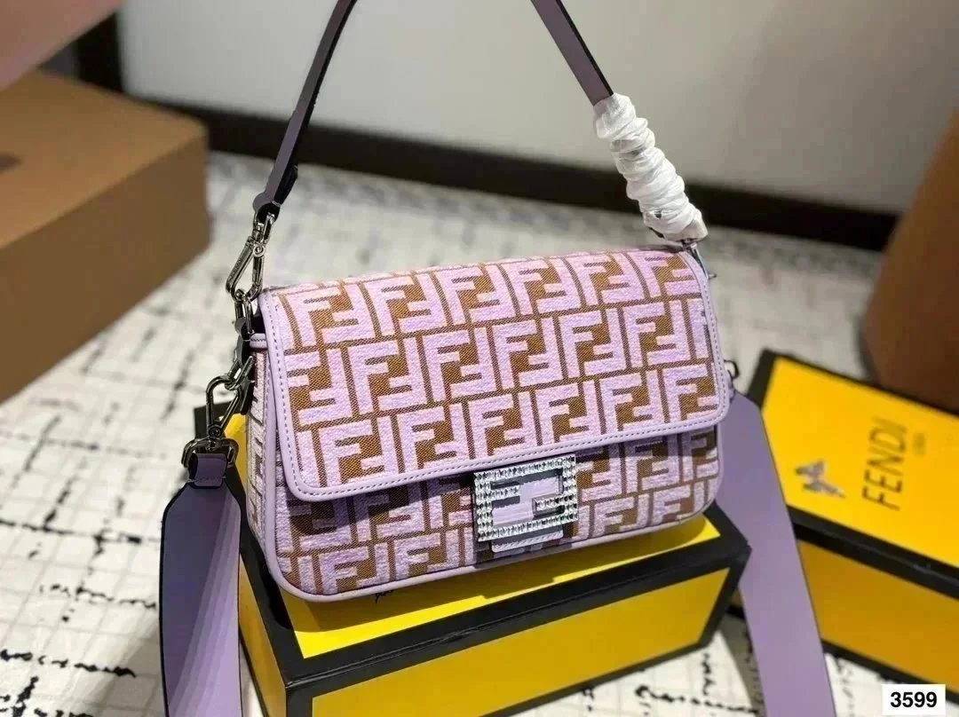Fendi FF Lilac Bag
