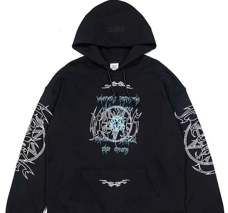 Vetements Pentagram Thorn Hoodie