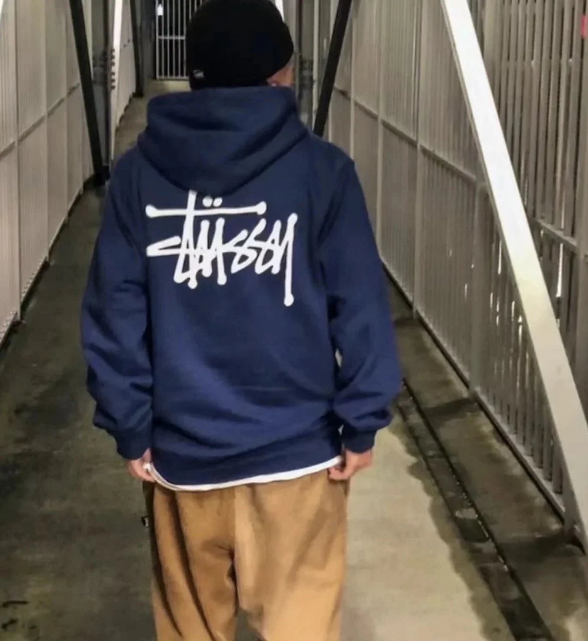 Stussy Big Logo Hoodie - rep bluzy z kapturem