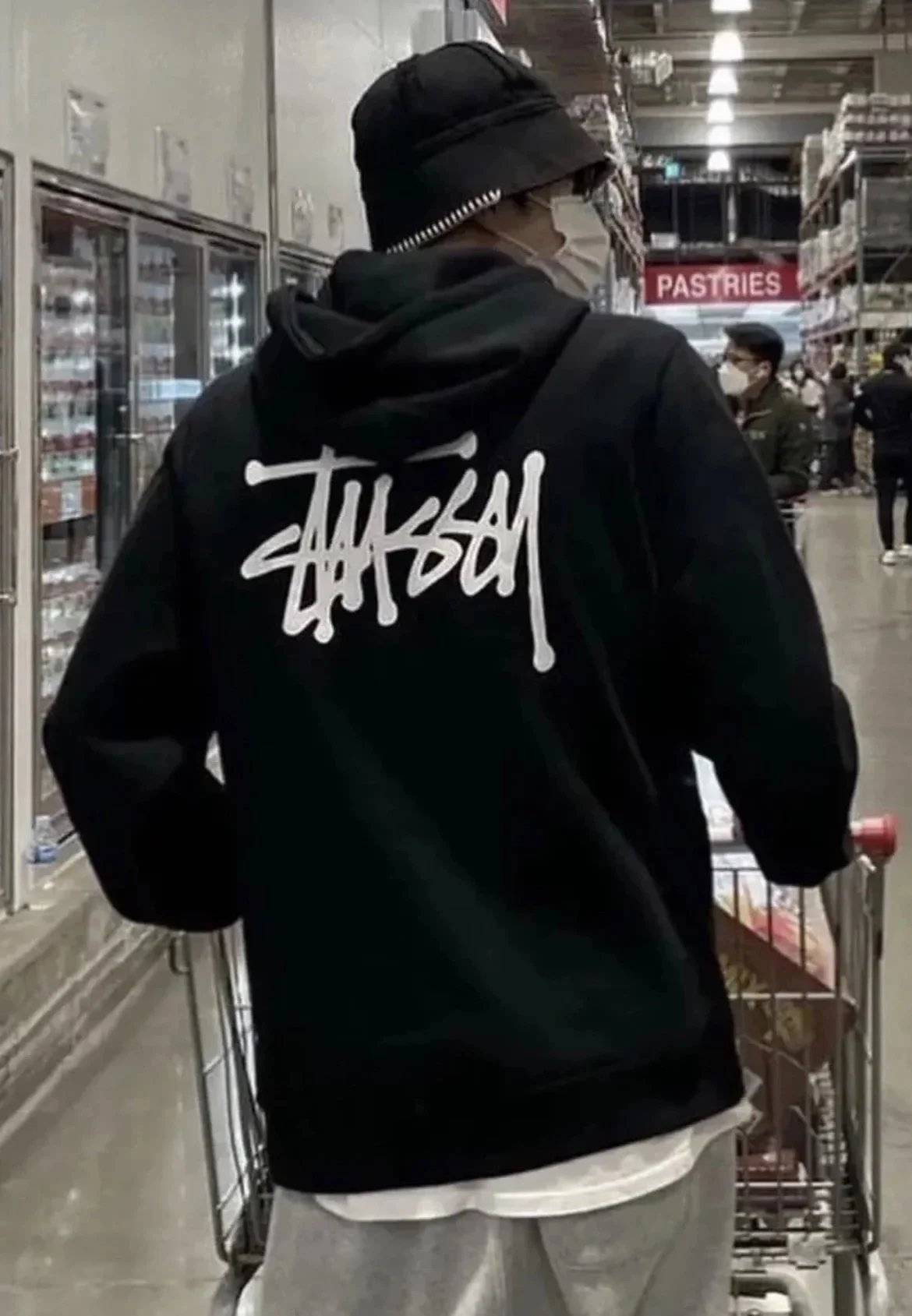 Stussy Big Logo Hoodie - rep bluzy z kapturem