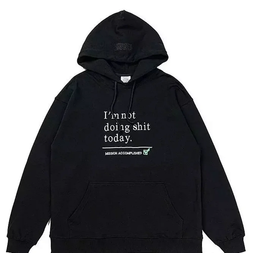 Vetements Slogan Text Hoodie