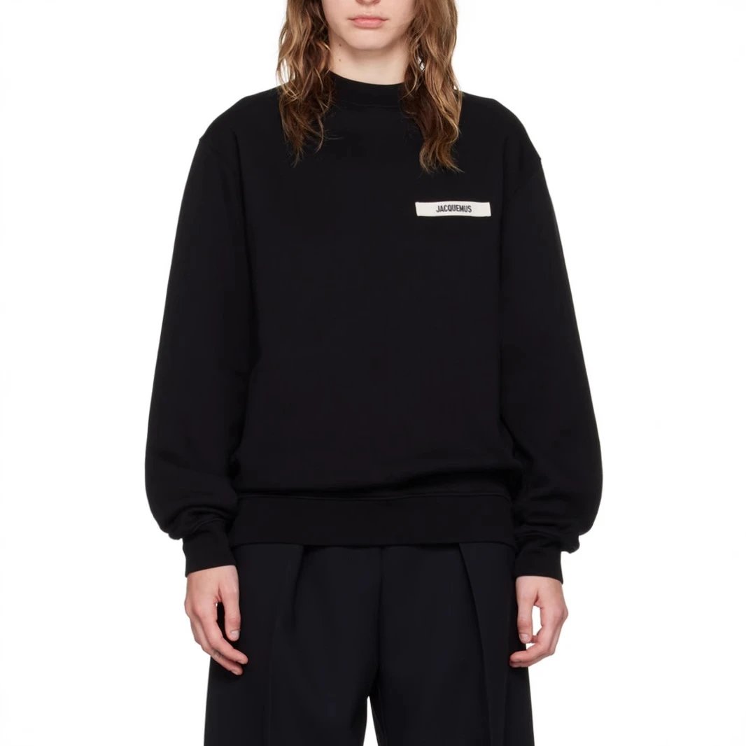 J.acquemus round-nec.k sweatshirt J.A圆领卫衣