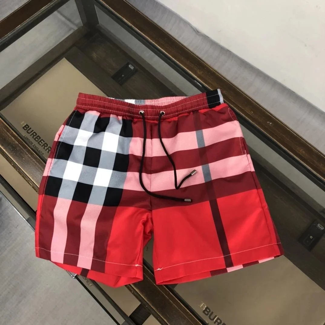 B.urberry shorts 巴.宝利沙滩格子裤inspreadsheet.com