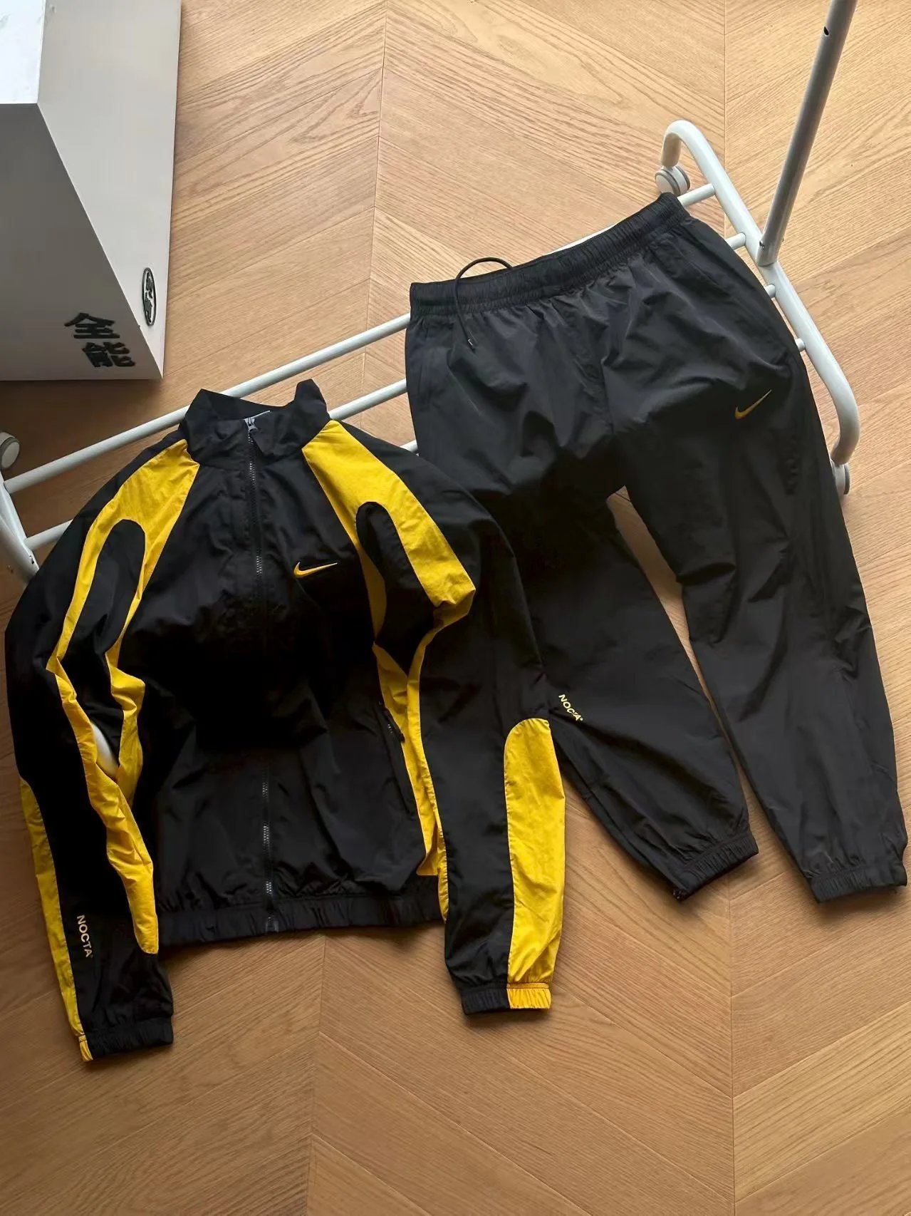 Yellow suit