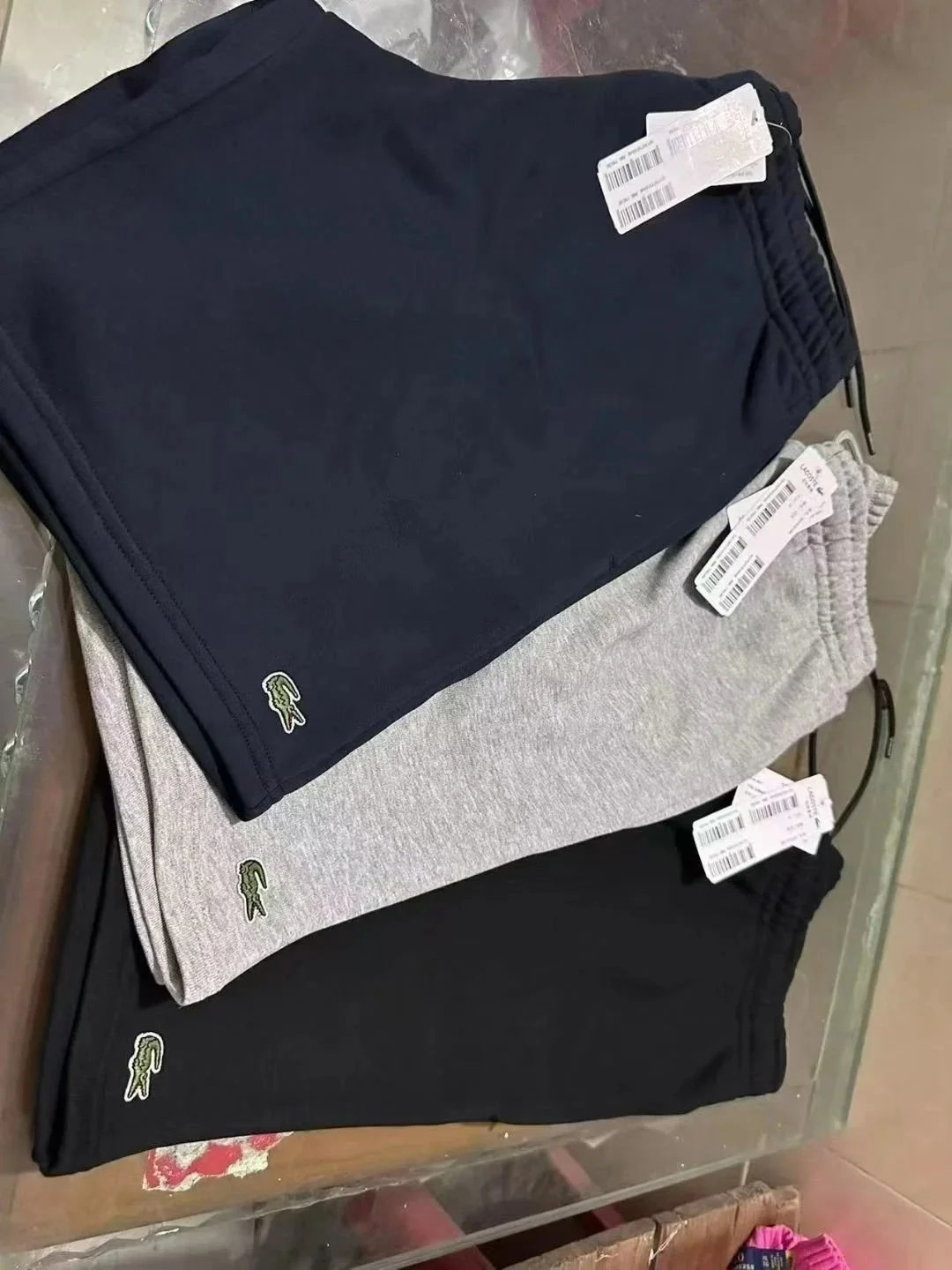 Two-Tone French-Style Sweatpants - Men's Summer Fashion, Comfortable Solid Color Casual Shorts | GH1641