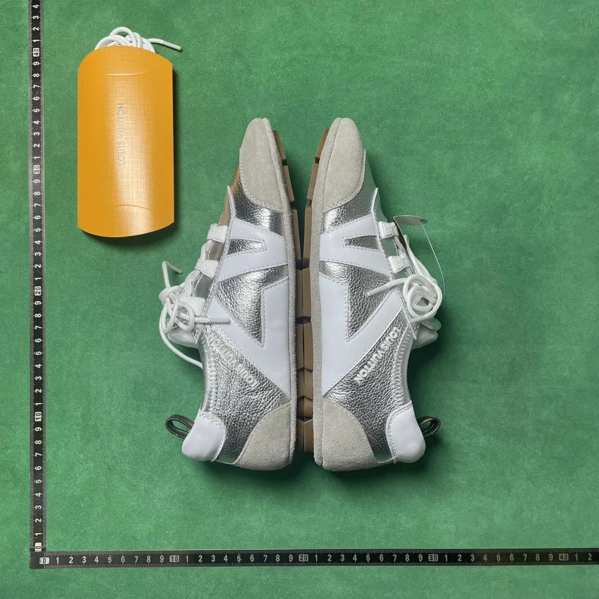 Louis Vuitton Sneakers Low-Top Lace-Up with Monogram Panels image 6
