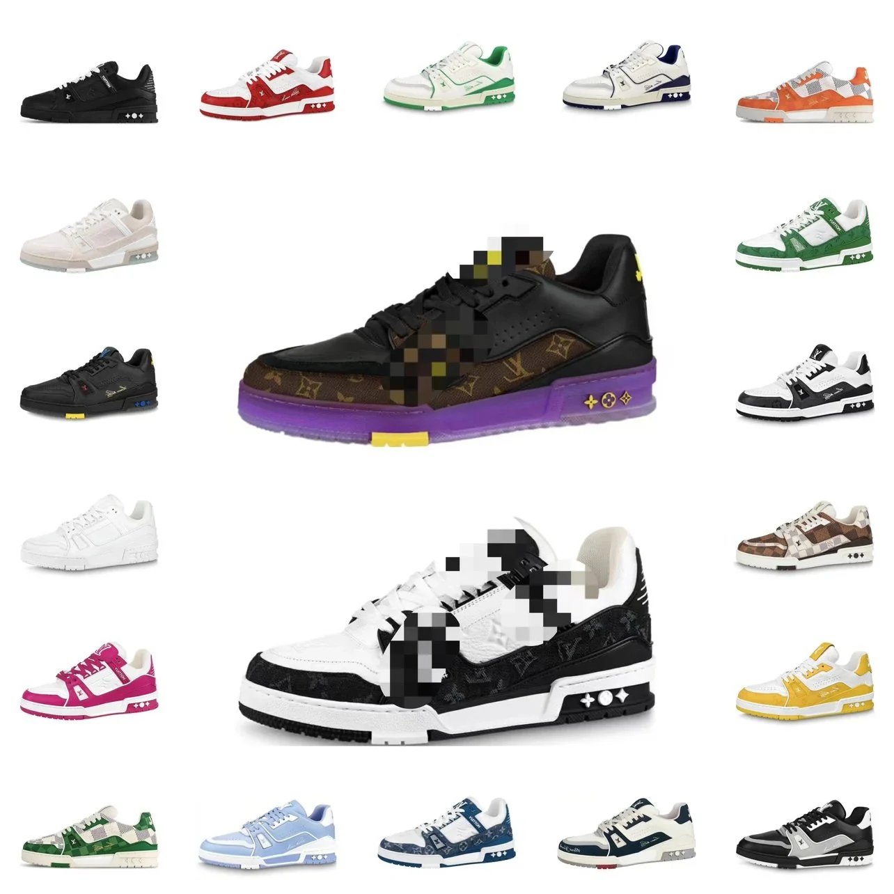 Trainer 简约舒适减震防滑耐磨低帮生活休闲运动百搭情侣板鞋