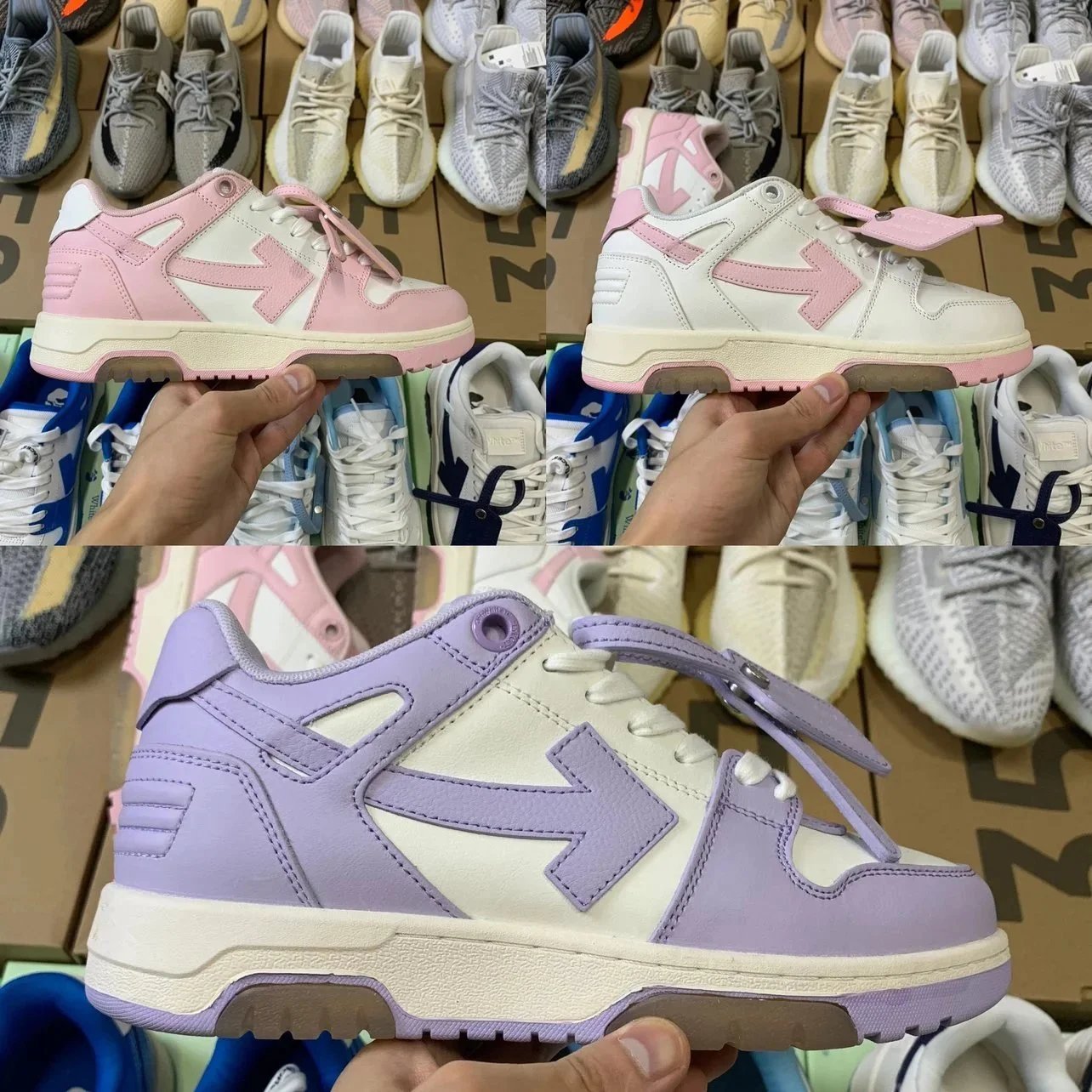 Off-White Sneakers Low-top lace-up with arrow appliqué and detachable lace tag image 2