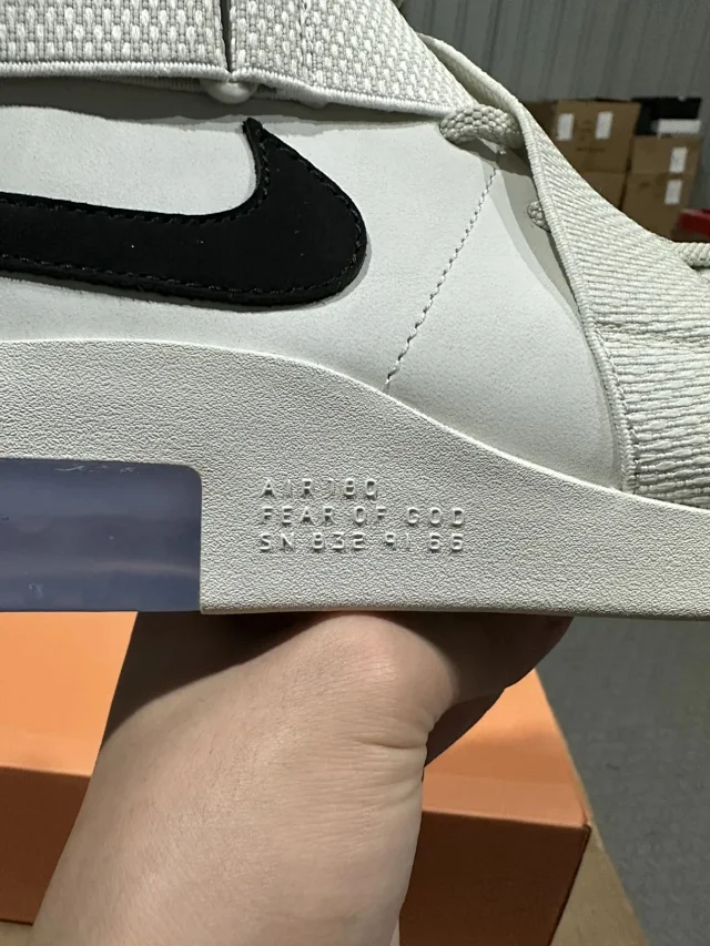 Nike Sneakers Air Fear of God 1 high-top strap product detail image 6
