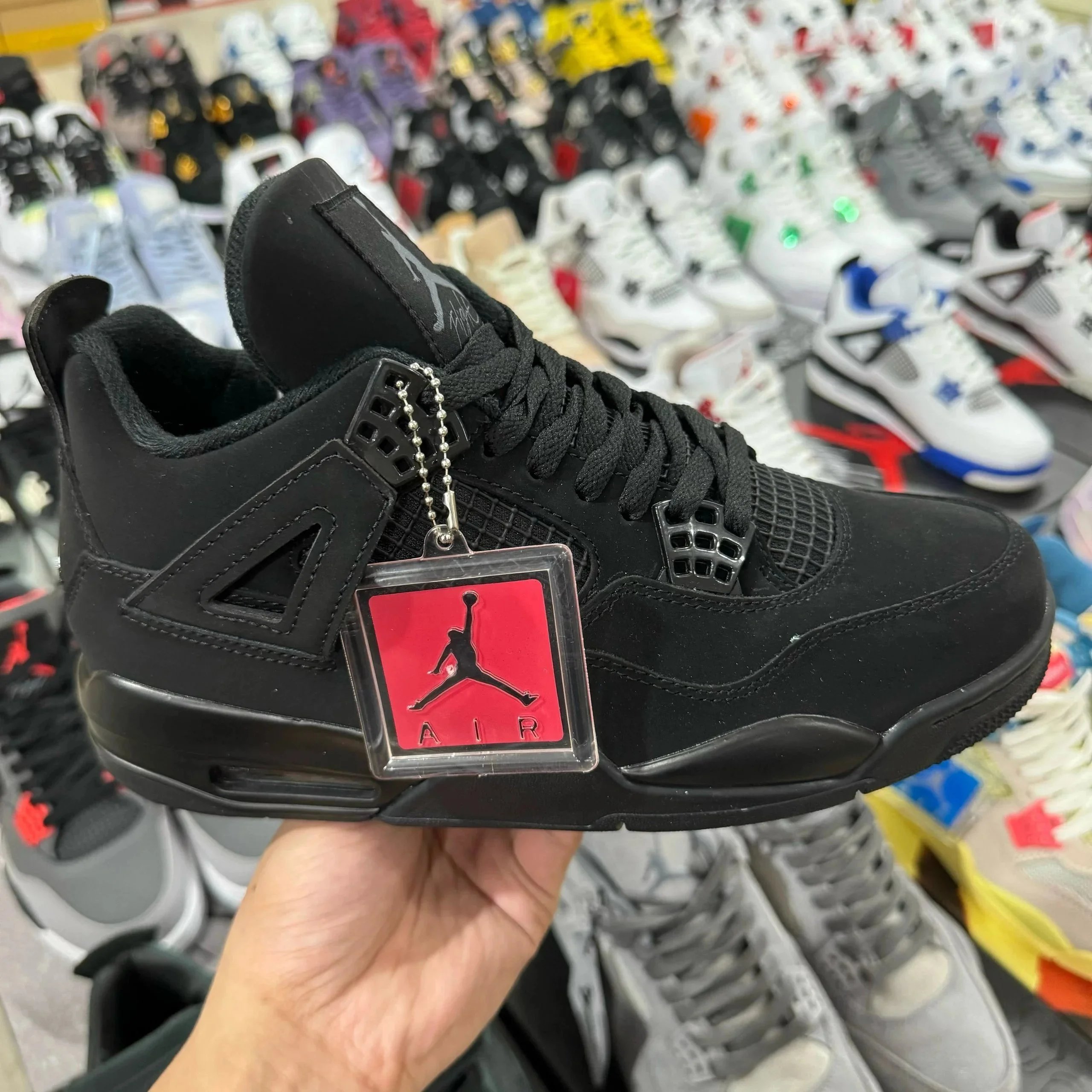 Jordan Sneakers Air 4 — Black cat