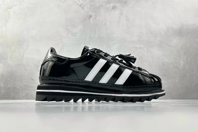 Unbranded Sneakers Low-Top Three-Stripe Platform with Sawtooth Sole product detail image 21