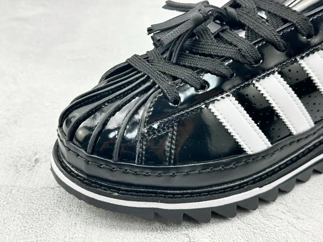 Unbranded Sneakers Low-Top Three-Stripe Platform with Sawtooth Sole product detail image 29