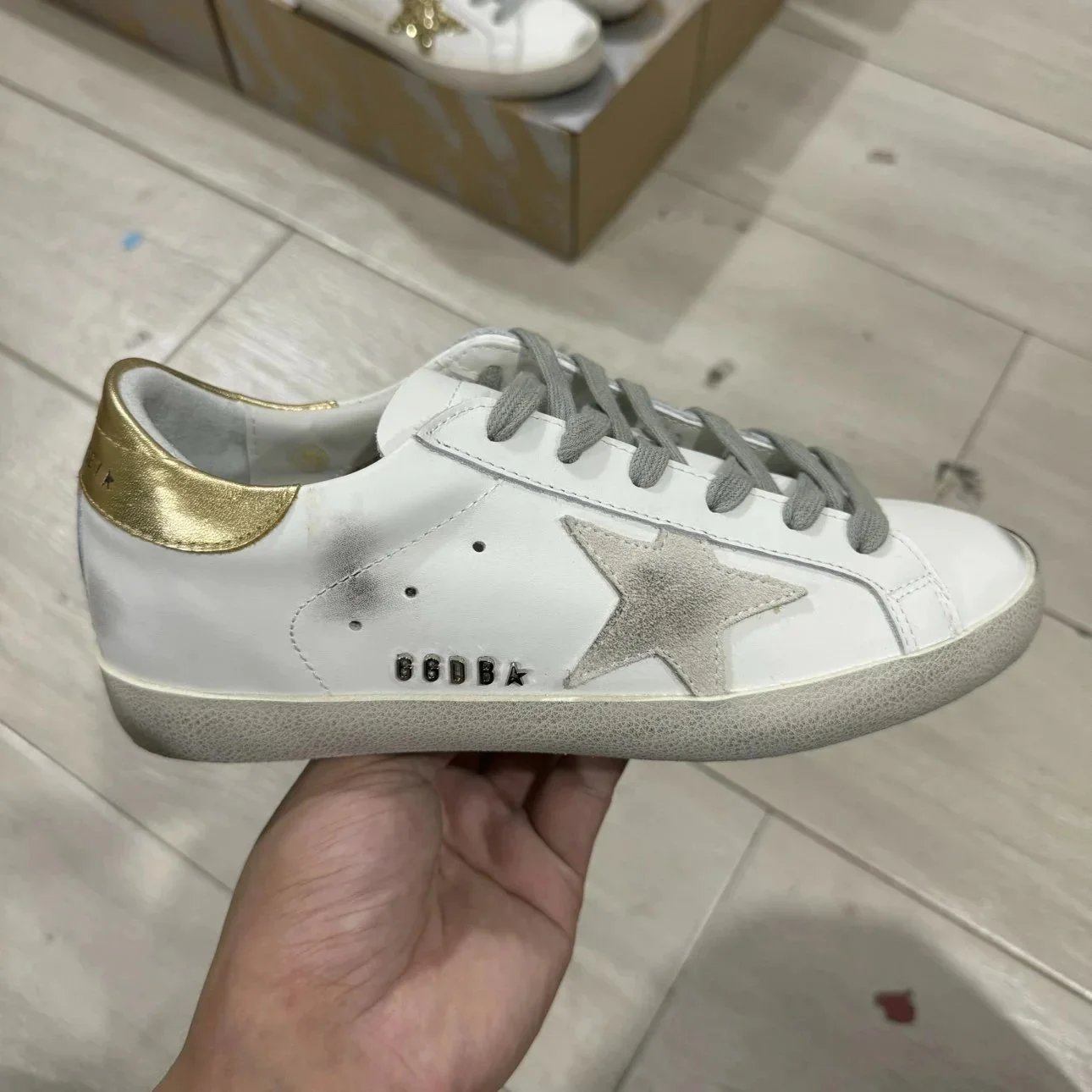 Golden Goose Sneakers Super-Star low-top star image 4