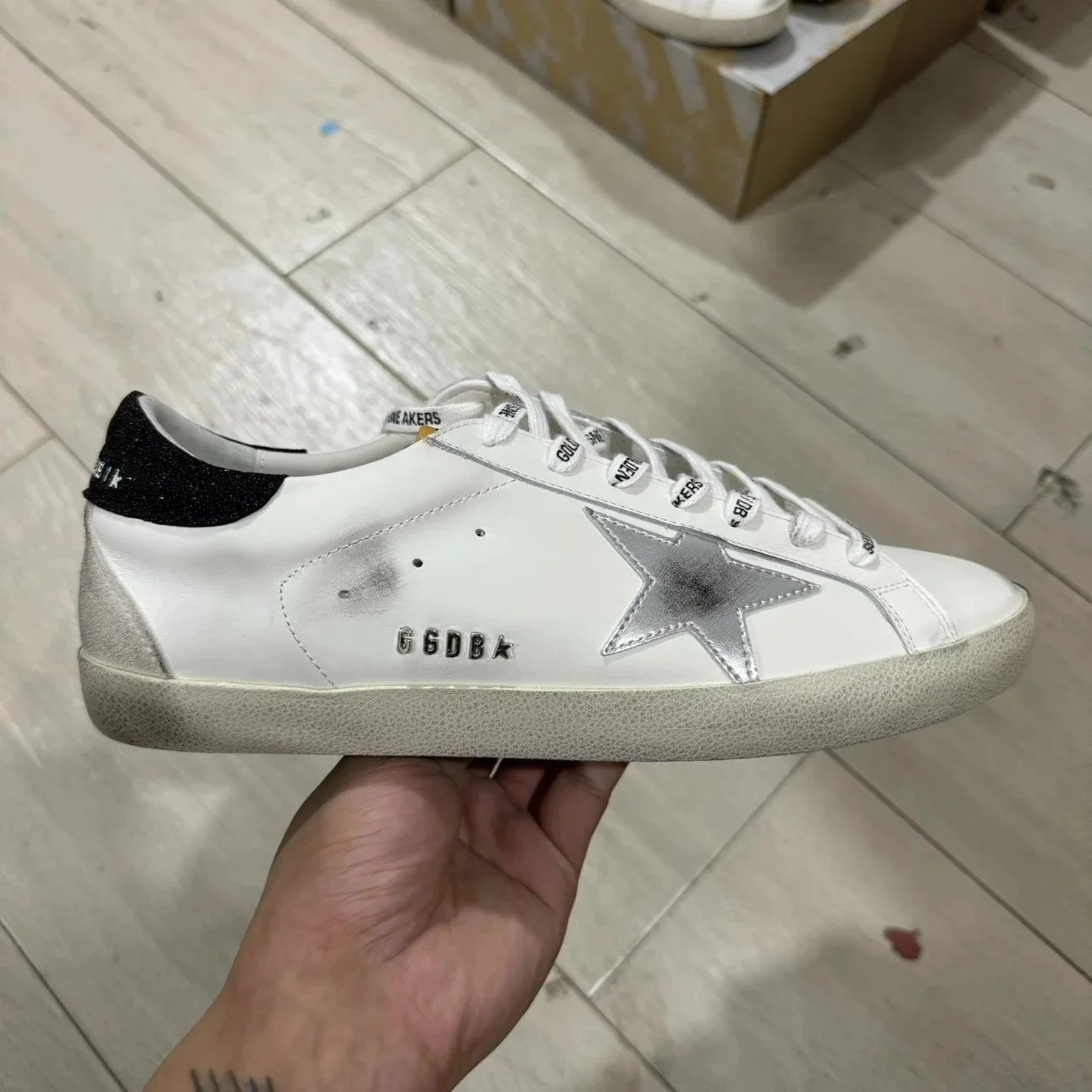 Golden Goose Sneakers Super-Star low-top star image 11