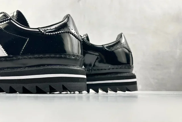 Unbranded Sneakers Low-Top Three-Stripe Platform with Sawtooth Sole product detail image 27