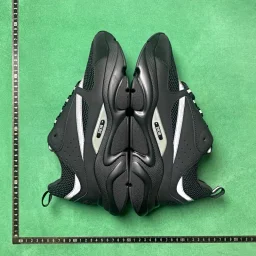 thumbnail for QG8 B22 皮革纺织 减震防滑耐磨 生活休闲鞋 男款 黑色