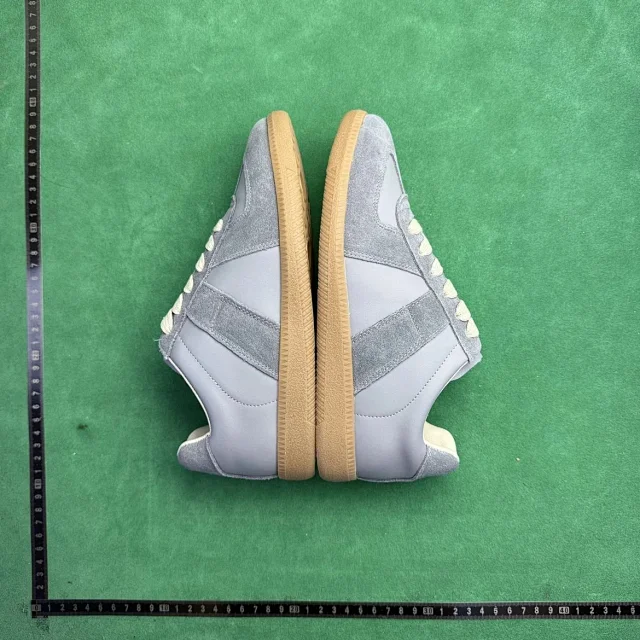 Unbranded Sneakers TT6 low-top leather lace-up with suede overlays product detail image 36