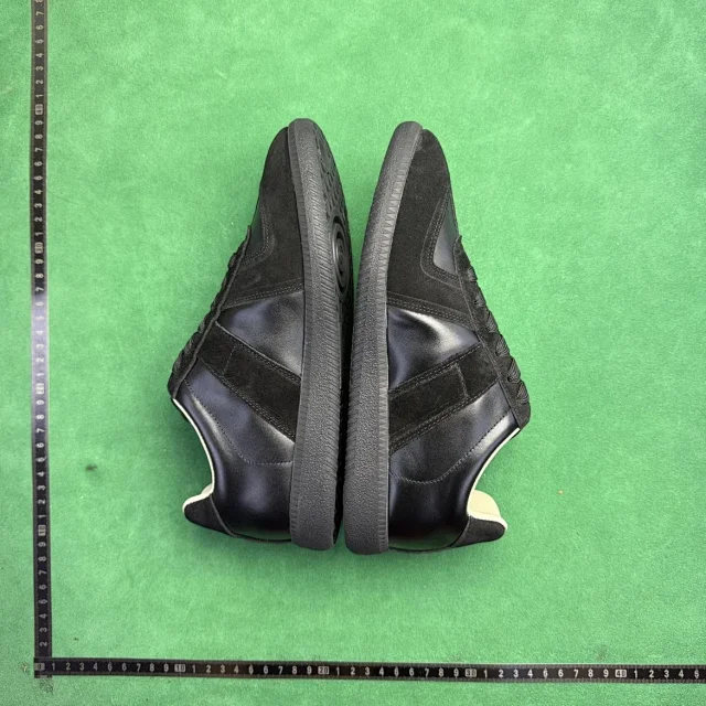 Unbranded Sneakers TT6 low-top leather lace-up with suede overlays product detail image 19