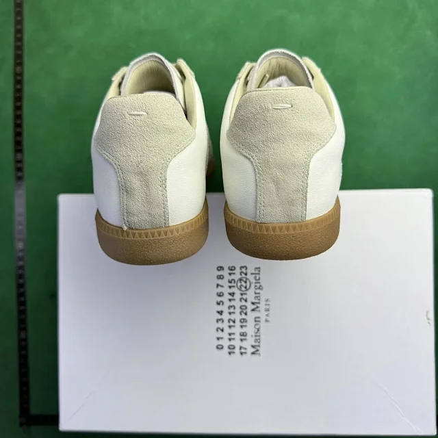 Unbranded Sneakers TT6 low-top leather lace-up with suede overlays product detail image 33