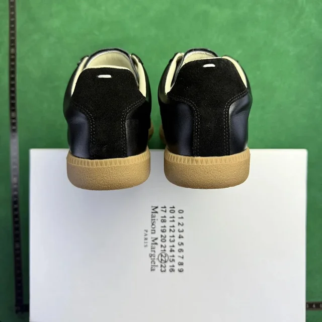 Unbranded Sneakers TT6 low-top leather lace-up with suede overlays product detail image 73