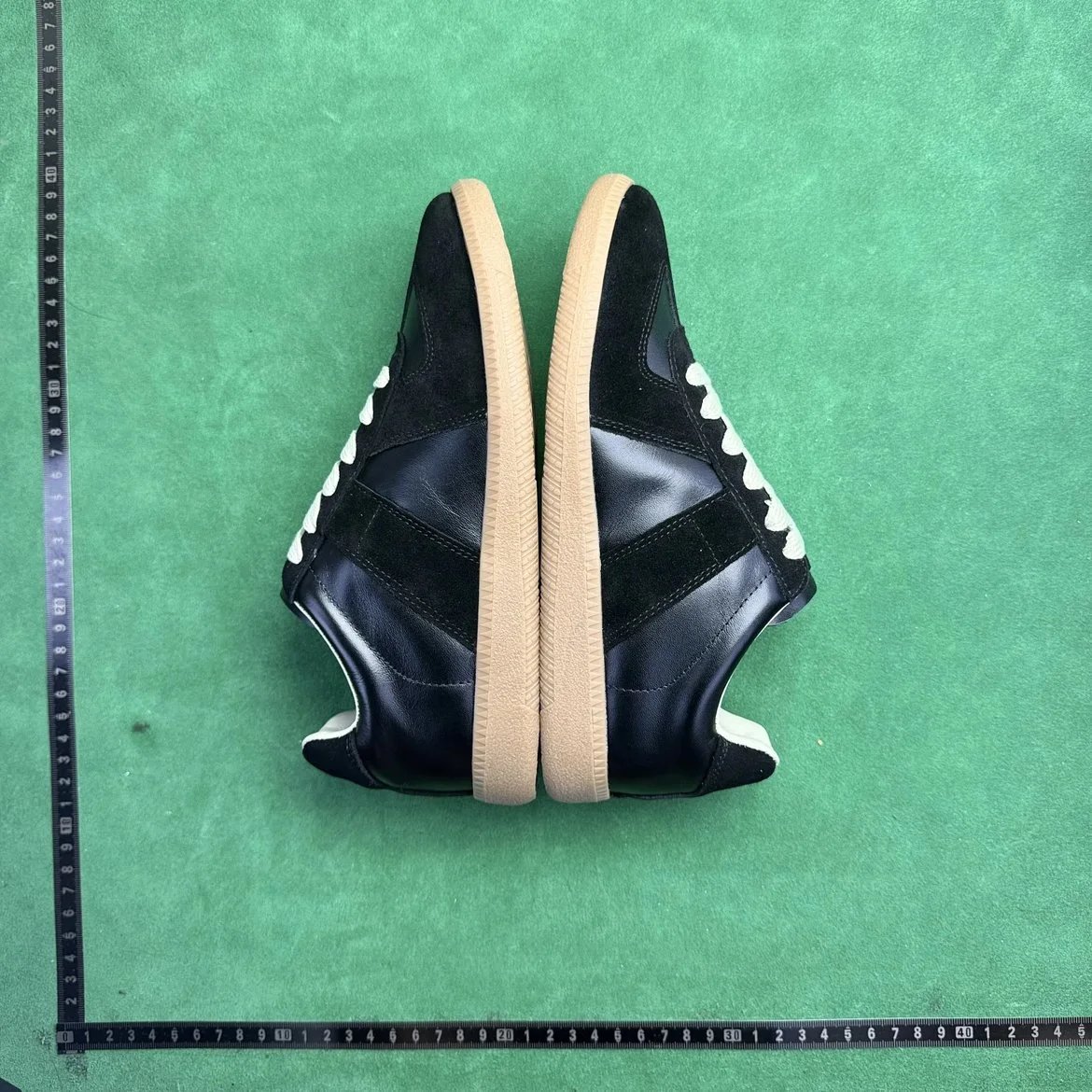 Unbranded Sneakers TT6 low-top leather lace-up with suede overlays image 7